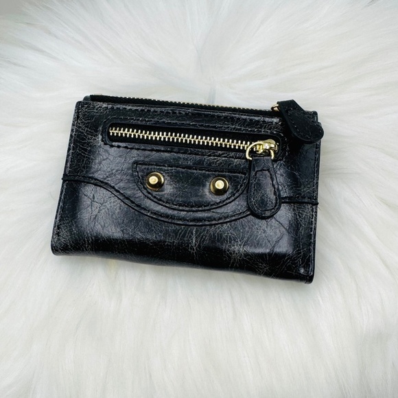 Women's Multi-Function Faux Leather Wallet in black - Picture 1 of 7